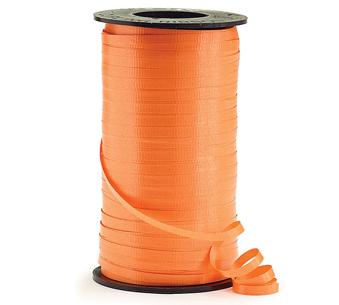 Orange Curling Ribbon Roll Singapore